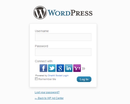 Autorizare și comentarii în wordpress prin intermediul rețelelor sociale