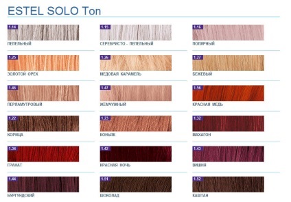 Balsam colorant este solo ton