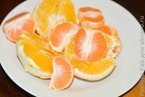 Tort de biscuiți cu strat portocaliu-tangerină