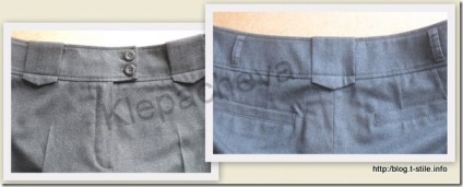 Blog - despre cusut - curea de centura pe pantaloni