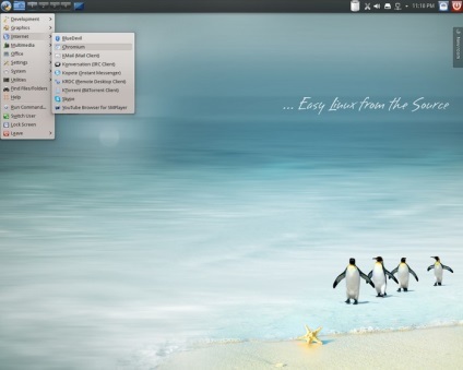 Calculați linux desktop