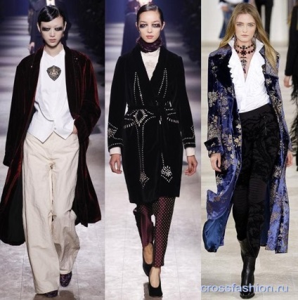 Grupul Crossfashion - catifea de moda toamna-iarna 2016-2017 rochii de top, fuste si pantaloni din catifea