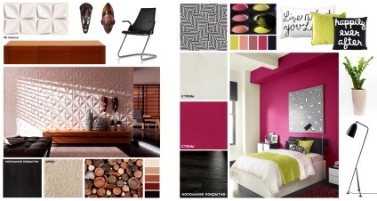 Culoare în design interior, design-club