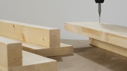 Platformă din lemn, instrucțiuni pentru proiectele do-it-yourself, bosch
