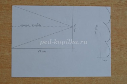 Carte poștală pentru copii - aplicată pentru tatăl propriilor mâini