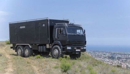 Casă pe roți bazată pe kamaz