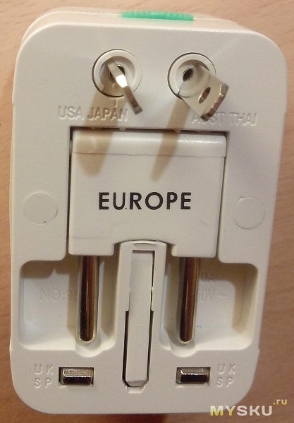 Adaptorul rutier electric us, uk, eu, au