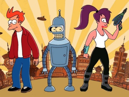 Philippe Jay Frau de la Futurama