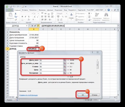 Funcții financiare în Excel