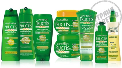Garnier fructis - nutriție și recuperare - șampon, balsam, mască, cremă, spray