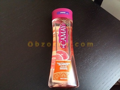 Gel de duș camay thai grapefruit dinamică - cu un miros excelent! Recenzile sunt reale, negative