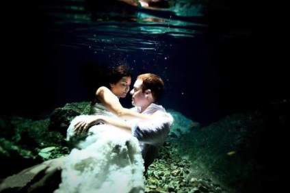 Adâncimea sentimentelor 20 de fotografii de nuntă sub apă