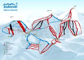 Stațiunea de schi Bukovel, Ucraina este cea mai bună dintre cele în curs de dezvoltare