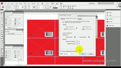 Variabilele grafice din indesign (îmbinarea datelor)