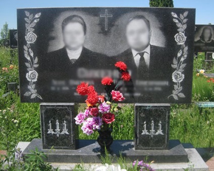Gravura de flori pe monumente - de la 500 rub