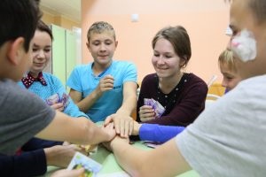 Csoport a Morozov Gyermekvárosi Klinikai Kórházban