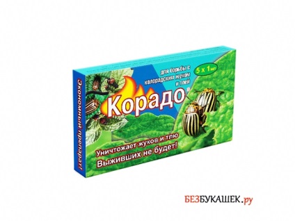 Інструкція по застосуванню Корадо від колорадського жука