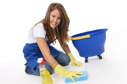 Cum se spală podelele într-un apartament după reparație sau într-o zi obișnuită - viața mea