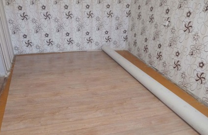 Cum se pune linoleumul pe podea din lemn, reguli de bază