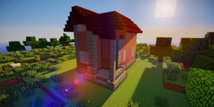 Cum de a construi o casa frumoasa in minecraft (mainfrack)