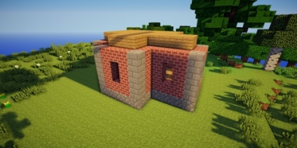 Cum de a construi o casa frumoasa in minecraft (mainfrack)