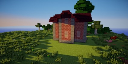 Cum de a construi o casa frumoasa in minecraft (mainfrack)