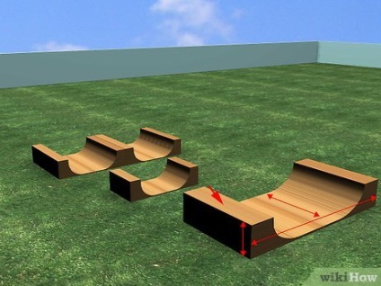 Cum se construiește o rampă sau o jumătate de canal