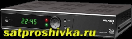 Hogyan kell flash openbox s1, firmware a vevőkészülékhez