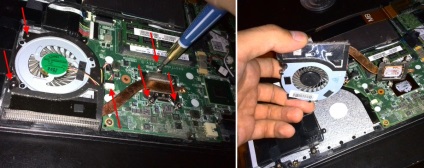 Hogyan kell szétszerelni egy laptop toshiba u840w műholdat