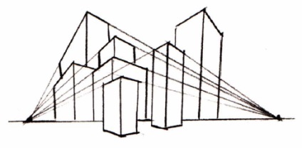 Cum de a desena o clădire în etape - cum să desenezi o clădire în etape