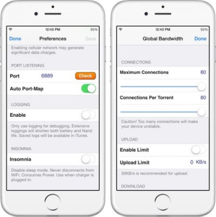 Cum se instalează torrent client itransmission pe ios 10 fără jailbroken - numai știri exclusive