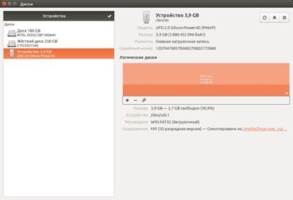 Cum de a cripta, instalați o parolă pe unitatea flash pentru sistemele linux de la ubuntu