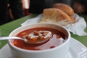 Conținutul caloric al conținutului borsch - caloric al produselor