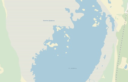 Jekatyerinburg környékén a legtöbb gomba helyszínének térképét, az orosz gombafogót
