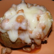 Cartofi copți cu fasole și brânză (cartofi coapte cu fasole și brânză) rețetă cu fotografii