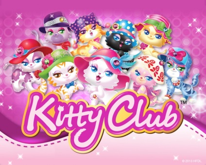 Kitty club noi jucării de colecție (catifea)