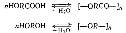 Clasificarea monomerilor