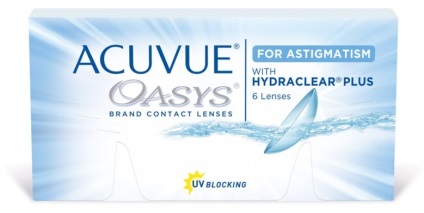 Contactați lentile de o zi pentru astigmatism acuvue®