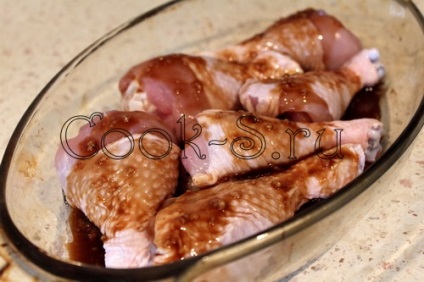 Пилешки бутчета в соев сос - стъпка по стъпка рецепта със снимки, пилешко месо
