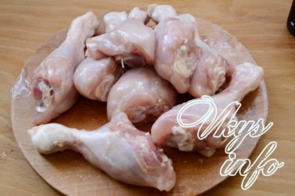Csirke lábak szójaszósz receptben fotóval