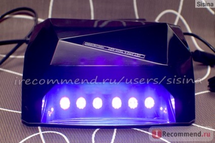 Lampă led pentru polimerizarea gelului-lac aliexpress moda în formă de diamant 36w a condus ccfl uscător de unghii