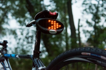 Indicatoare led-bike care înțeleg mișcările mâinilor