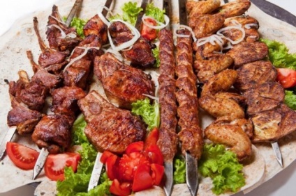 Cele mai bune marinate de kebab shish din carne de porc