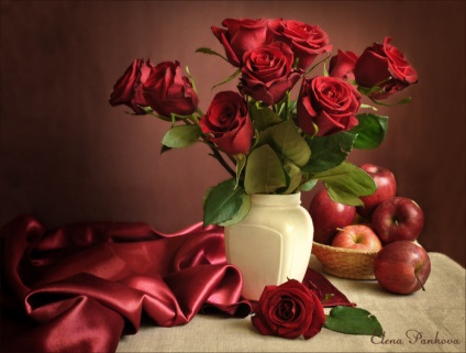 Magia florii este un trandafir roșu