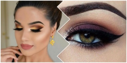 Machiaj pentru ochii adâncime (33 de pics) de zi cu zi și de seară make-up pas-cu-pas desen