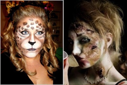 A Makeup for Halloween egy látványos képet választ