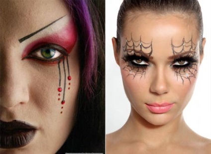 A Makeup for Halloween egy látványos képet választ