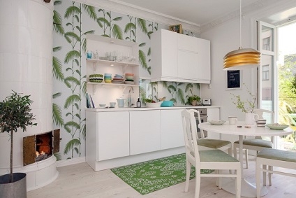 Insulele low-buget pozitive ale unui mic apartament suedez