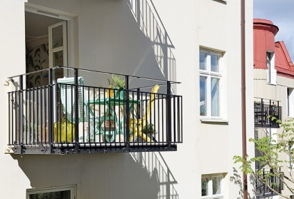 Kis svéd lakás alacsony költségvetésű pozitív belseje