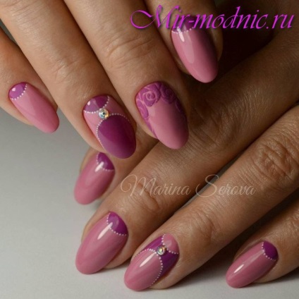 Manicura pe 8 martie fotografie